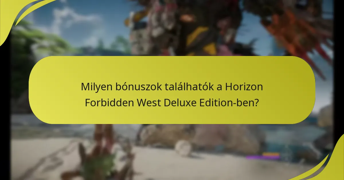 Hol találhatok támogatást a Horizon Forbidden West Deluxe Edition-höz?